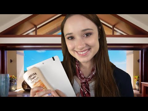 ASMR I'm Your Personal Assistant! Getting You Ready For Your Tropical Dream Date