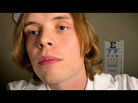 ASMR DETAILED CRANIAL NERVE EXAM (ears, eyes, touch, smell, taste) Medical Doctor Roleplay