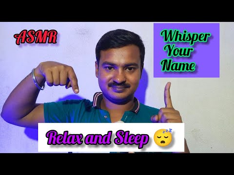 ASMR FAST AND AGGRESSIVE WHISPER YOUR NAME ♥️♥️