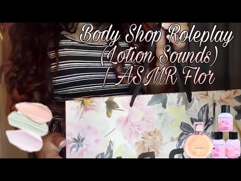 Binaural ASMR | Lotion & Tapping Body Shop Roleplay