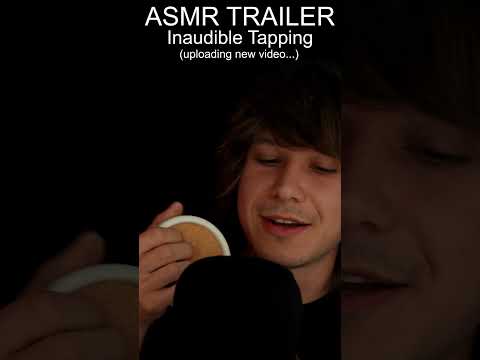 ASMR inaudible whispers and tapping (preview)