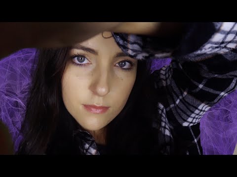 ASMR Face touching for sleep and relaxation, binaural
