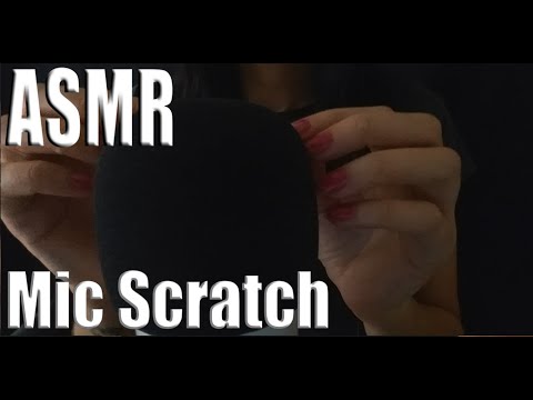 {ASMR} mic scratching