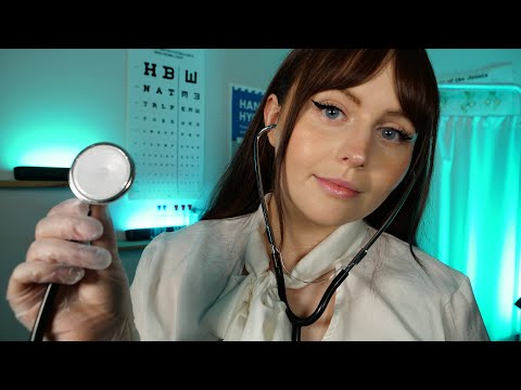 ASMR Realistic School Nurse Exam | FULL BODY ✨️ Eyes, Vitals & Scalp Inspection *Soft Spoken*
