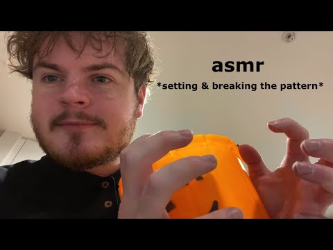 Fast & Aggressive ASMR Setting & Breaking the Pattern, tapping & scratching + hand sounds