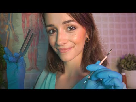 ASMR Doctor Roleplay | Ear Exam, Ear Cleaning, and Hearing Test (Whispered)