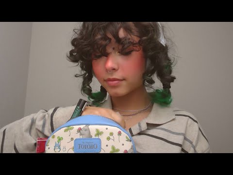 ASMR - doing your makeup in class (personal attention, layered sounds, whispered roleplay)