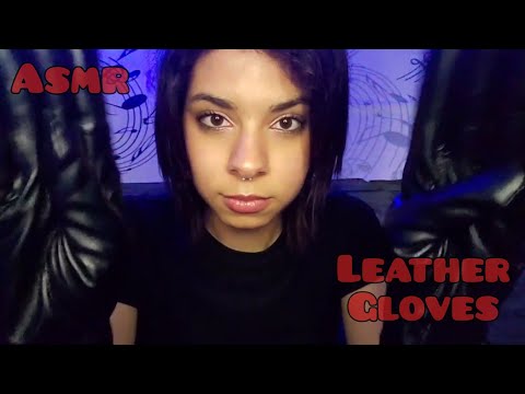 ASMR ◇ Leather gloves 🖤