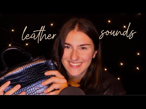 [ASMR] Leather Sounds || Leder Geräusche für 100% Tingles 🤯 // IsabellASMR