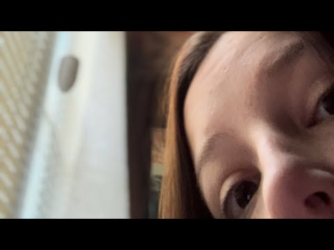 POV ASMR | your best friend fixes your makeup in the casket | rummaging, makeup applying, whispering