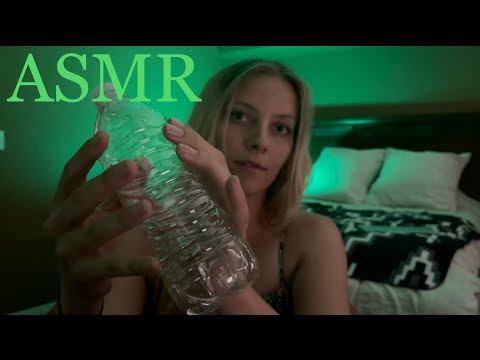 ASMR | water bottles / water sounds