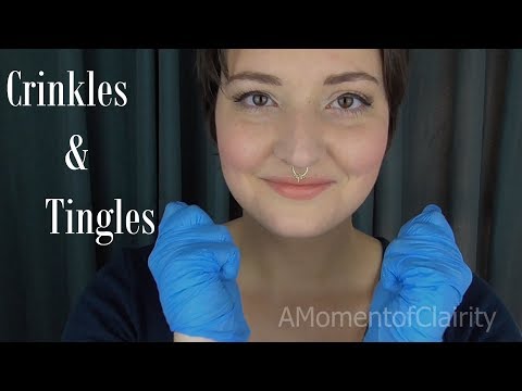 [ASMR] Soothing Crinkly Glove Sounds | No Talking
