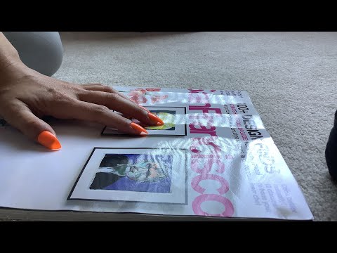 ASMR | PAGE TURNING - PAGE GRIPPING - PAPER SOUNDS ASMR