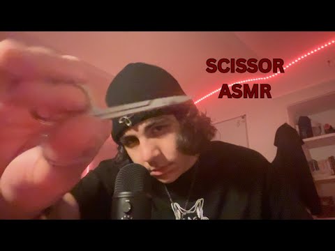ASMR Scissor Snipping, Hand Sounds, Paper Sounds