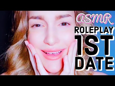 ASMR | ROLEPLAY ~ HAND FLUTTERS ~ WHISPERING ~ POV | AWKWARD BUMBLE DATE🥲✨