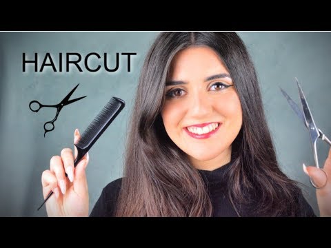 ASMR Tingly Hair Cut Role Play ✂️ (Personal Attention, Scissors, Whispering)