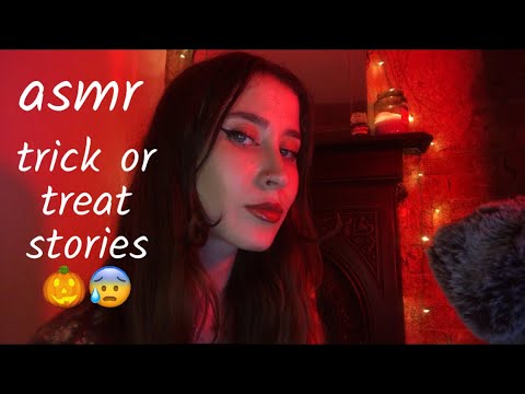 ASMR 4 Scary Halloween Trick Or Treat Stories