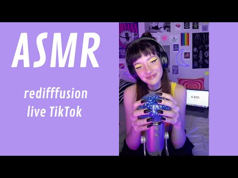 ASMR français | 🖤 Rediffusion Live (février) (chuchotement, no talking, etc)