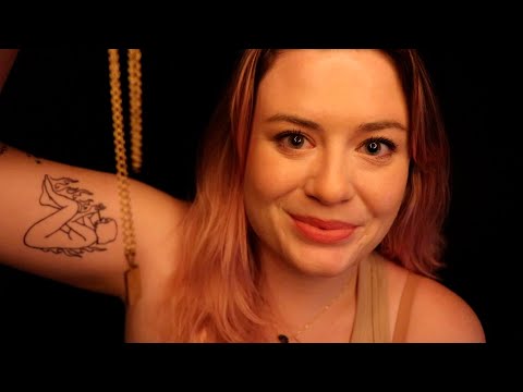 ASMR | Making you fall into a fast, DEEP sleep, trippy hypnosis style 😏 low talking, hand movements