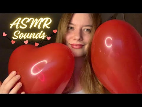 ASMR | Balloons💗🎈Tapping and Squeezing Sounds 🎈