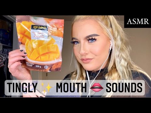 ASMR | tingly mouth sounds w unpredictable audio