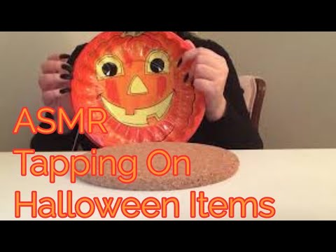 ASMR Tapping On Halloween Items