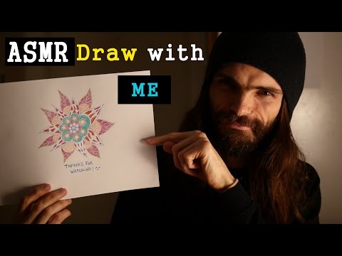 English and drawing ASMR: You are an ARTIST! Draw simple circles and forms (Soft spoken)