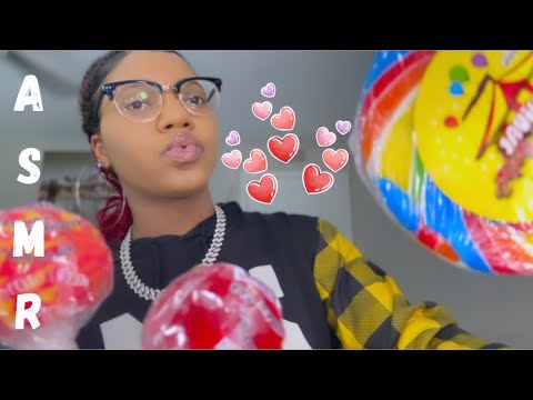ASMR ✮ Gourmet Lollipops, Giant Rainbow Lollipop, Unicorn Lollipops