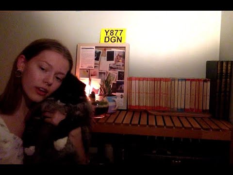 Asmr- Tapping on my old book collection