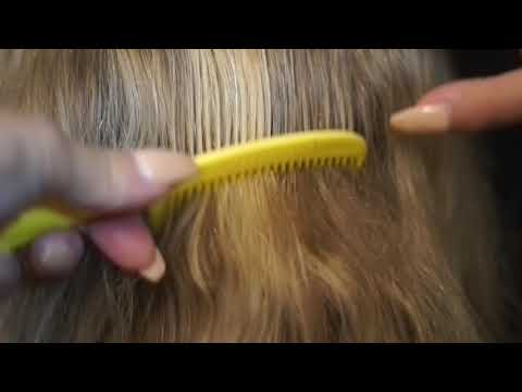 ASMR Hair Play & Hair Brushing