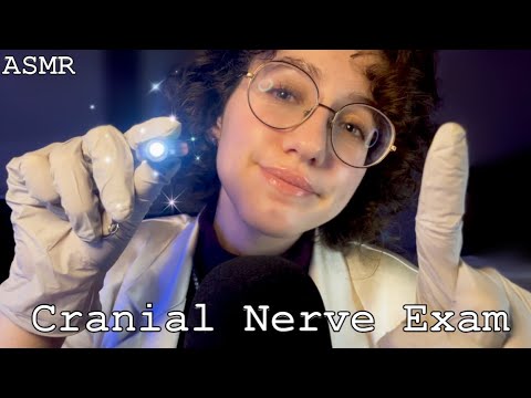 ASMR Cranial Nerve Exam - Testing ALL Your Senses!! Clinical Personal Attention