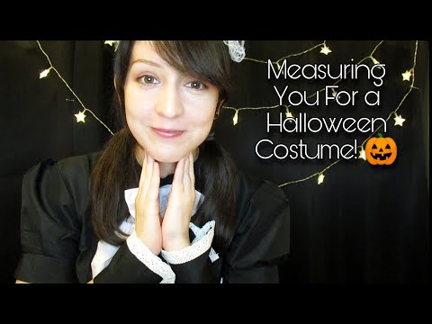 ⭐ASMR Measuring You for a Halloween Costume! 🎃 (1k Special! 💖) #asmr #measuring