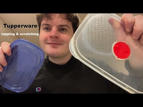 Fast & Aggressive ASMR Tupperware Tapping & Scratching for tinglesss