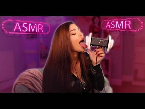 ASMR AGGRESSIVE LOUD EAR LICKING AND EAR EATING 👅  👂