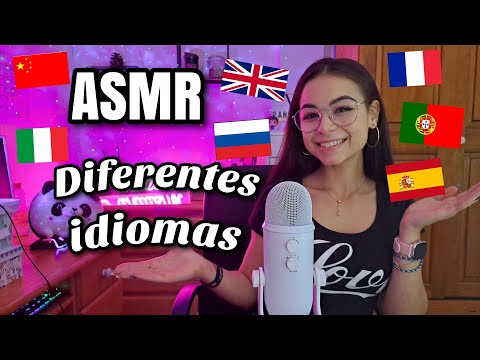 ASMR EN DIFERENTES IDIOMAS!🌍 Different Languages |Susurros + Subtítulos| ASMR para dormir | Pandasmr
