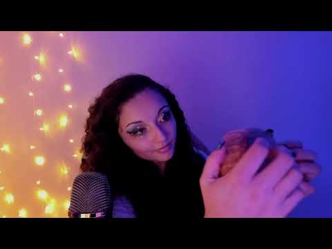 Layered ASMR | Finger Flutters, Fuzzy Mic, Beeswax, Wood Tapping