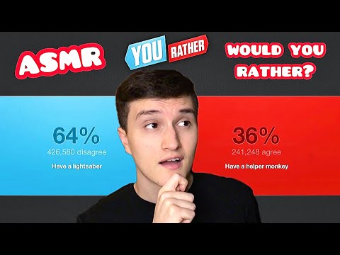 ASMR Would You Rather? (high microphone sensitivity)