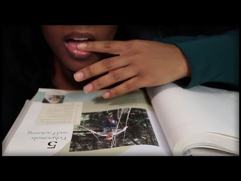 ASMR | Mind Tingling 50 minute Page Turning | Squeezing Pages | Will Put You to Sleep | No Talking
