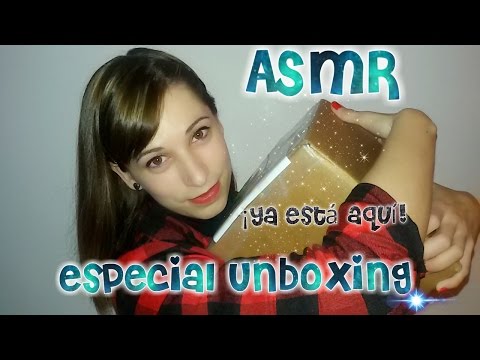 ASMR español Especial Unboxing ¡Al fin llegó!