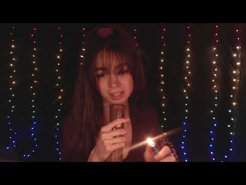 ASMR happy 420 pandemic smoke sesh (whispers, tapping, bubbles, visuals, lighter triggers)
