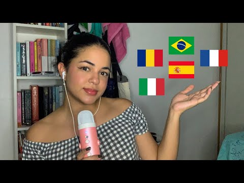 ASMR complimenting you in the romance languages  ⋆.˚🦋༘⋆ ♡