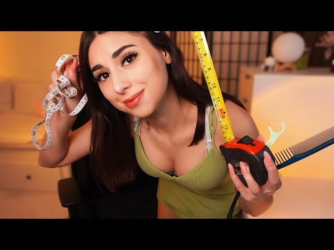 ASMR Measuring YOU! 📏🤭 (Unpredictable Personal Attention, Writing Sounds, ASMR Roleplay)