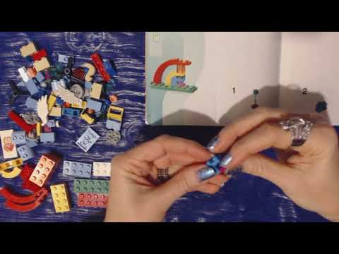 ASMR ~ Assembling Lego Creations (Soft Spoken) / Plastic Crinkle