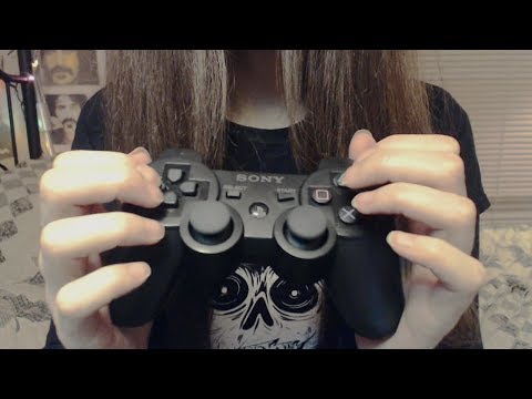 [ASMR] Binaural Sounds of Various Game Controllers + A Bit of Whispering