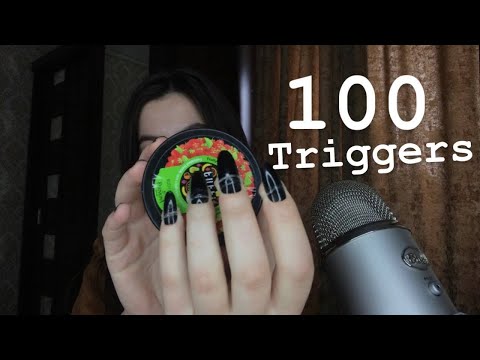 Asmr 100 triggers special for my 12,300 angels😇❤️