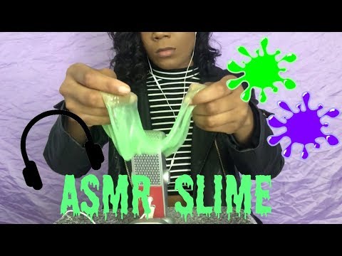 ASMR | Playing with Slime In Your Ears | Slime Triggers | Satisfying Sounds | Tingles