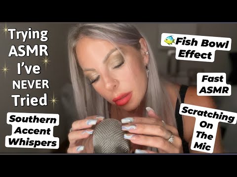 I Tried ASMR  … Fishbowl Effect - Southern Accent Whispering & More