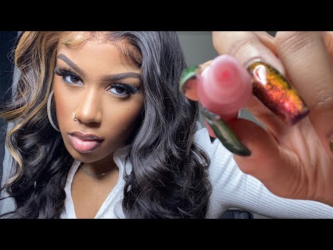 ASMR | Fast & Aggressive | Rude Cousin Does Your Makeup (Roleplay)