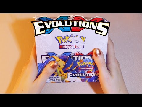 Pokemon Evolutions Booster Box Opening ~ Relaxing / ASMR
