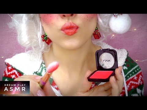 ★ASMR★ Dein Weihnachts Makeup von einem Elf 🎄 | Dream Play ASMR